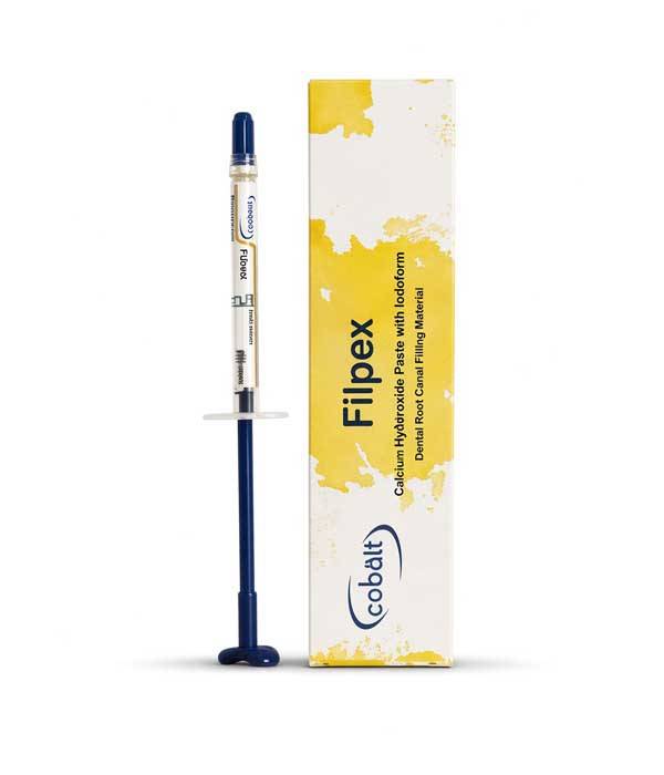 خمیر کلسیم هیدروکساید دارای یدوفرم کبالت cobalt